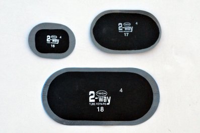 17 Záplata na duše ovál 65 x 40 mm