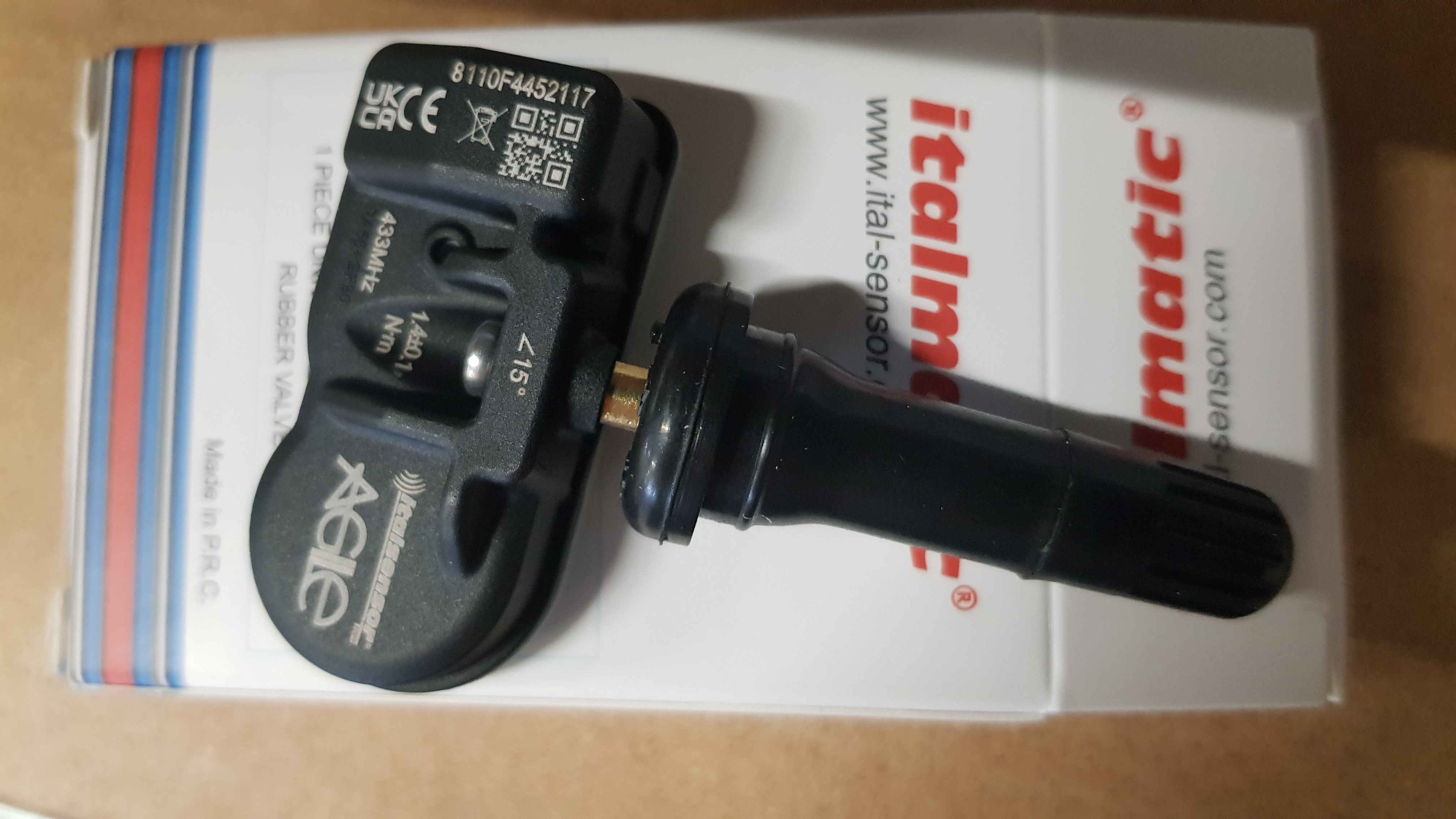 AG101 Senzor TPMS gumový