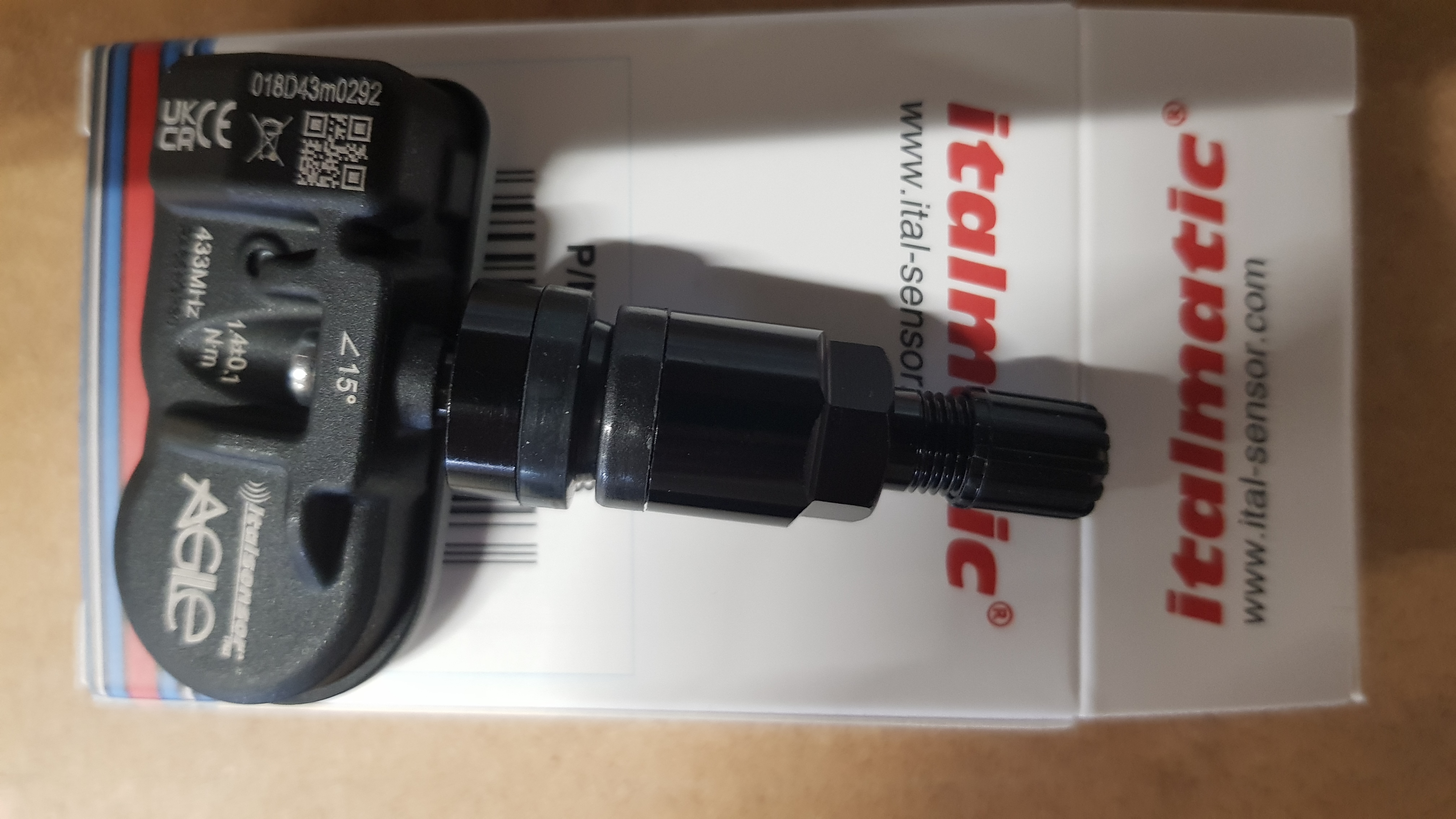 AG201B Senzor TPMS čierny