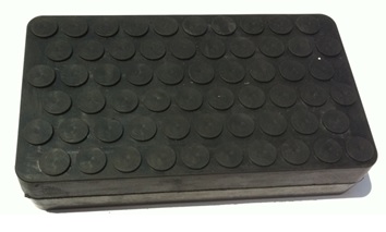 P3G45 Gumová podložka 200x110,5x45