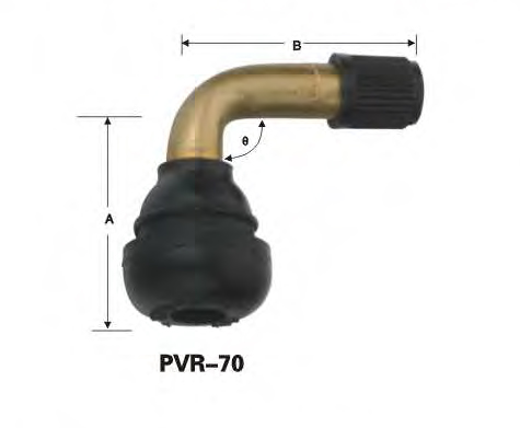 PVR70  Ventil bezdušový moto otvor 11,3mm