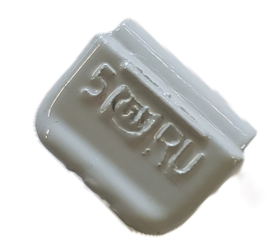 RU7-05 Vyvažovacie závažie 5g šedé