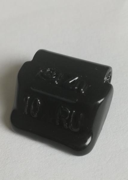 RU9-05 Vyvažovacie závažie 5g čierne