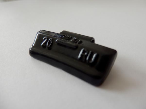 RU9-20 Vyvažovacie závažie 20g čierne