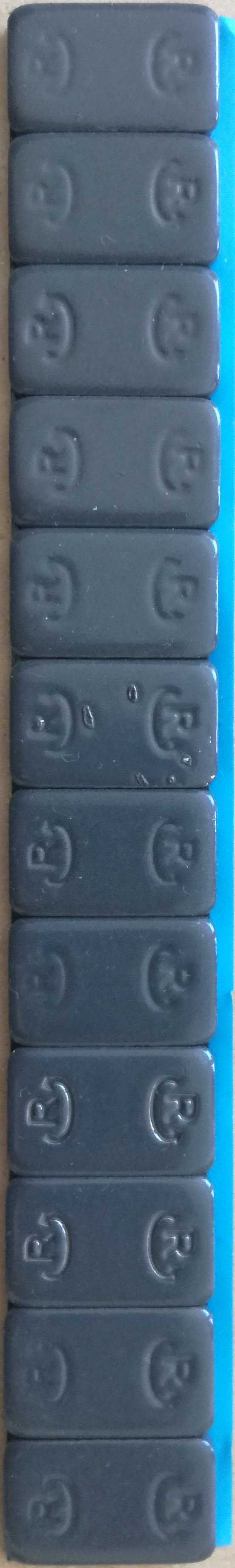 SFA 60g nalepovacie záv. Antracit 100ks/bal