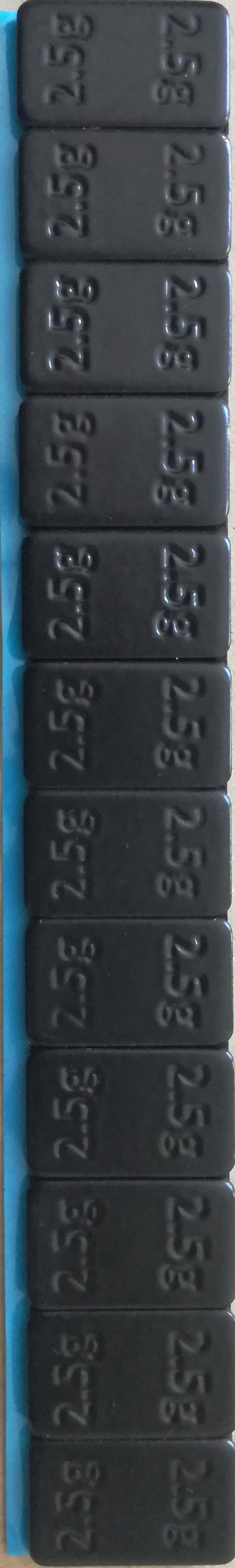 SF30B 30g nalepovacie záv.čierne nízke 25ks/bal